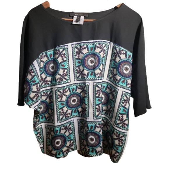BCBG 3/4 sleeve top SZ M - Picture 1 of 8